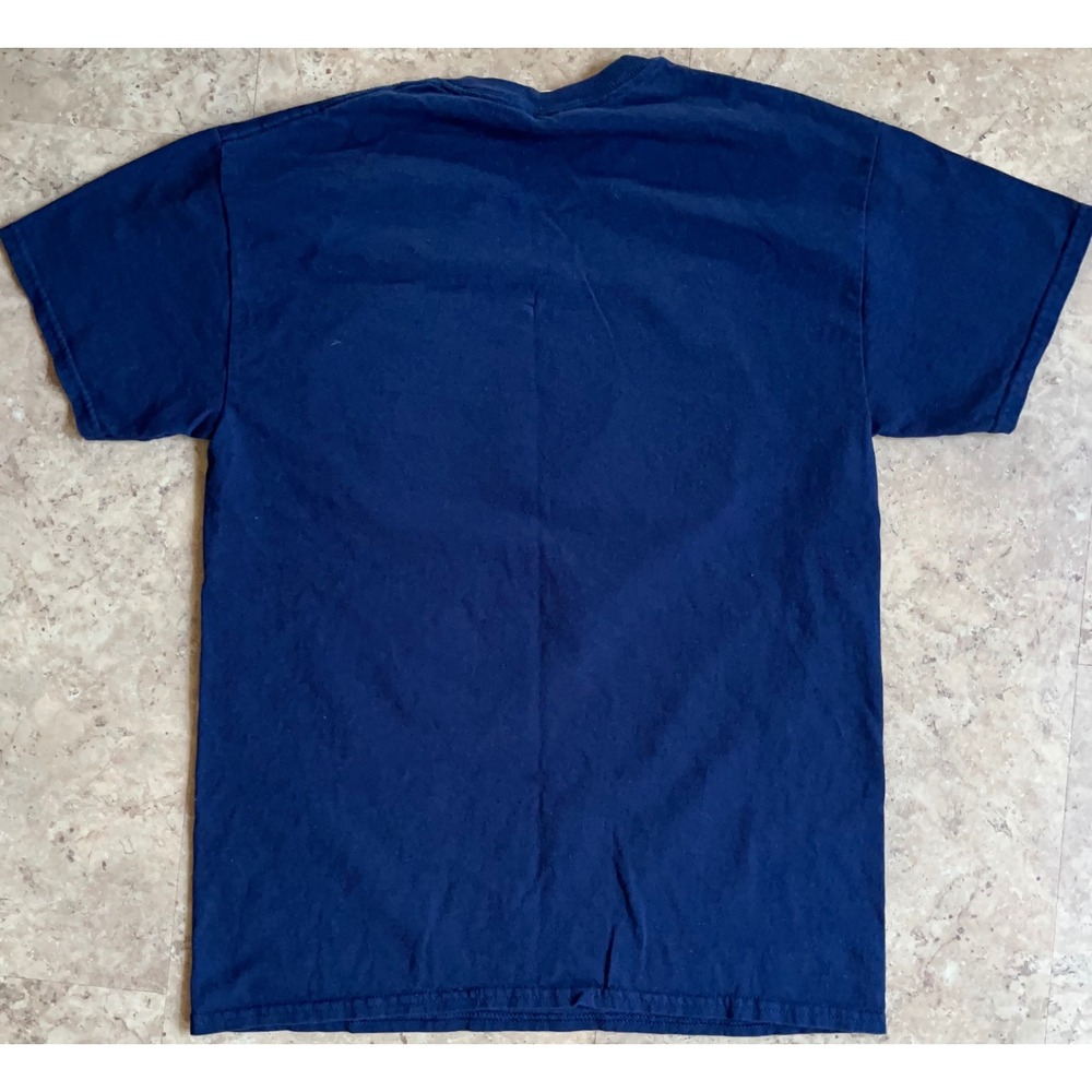 Kerusso Men Navy Blue Courage In The Fire Joshua 1:9 Firefighter T-Shirt Medium - Picture 8 of 8